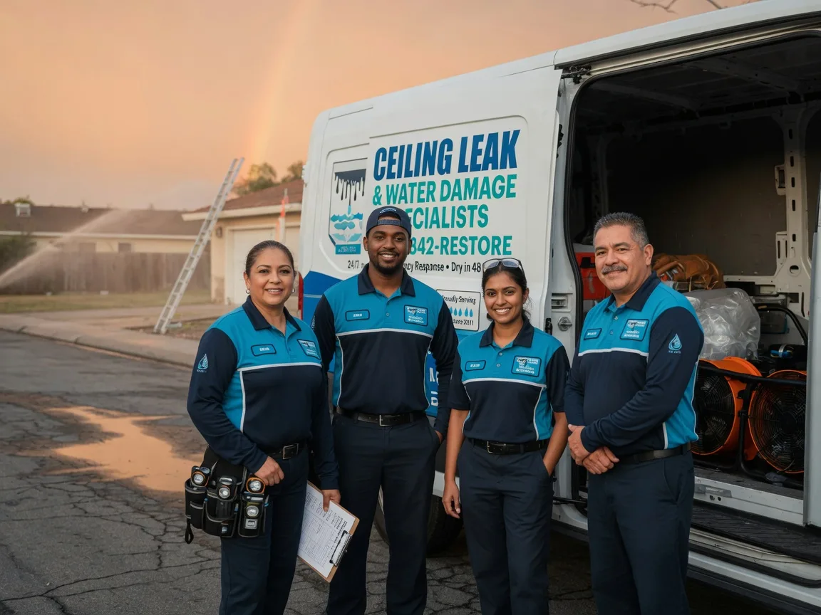 Ceiling Leak Cleanup company in Luling, TX